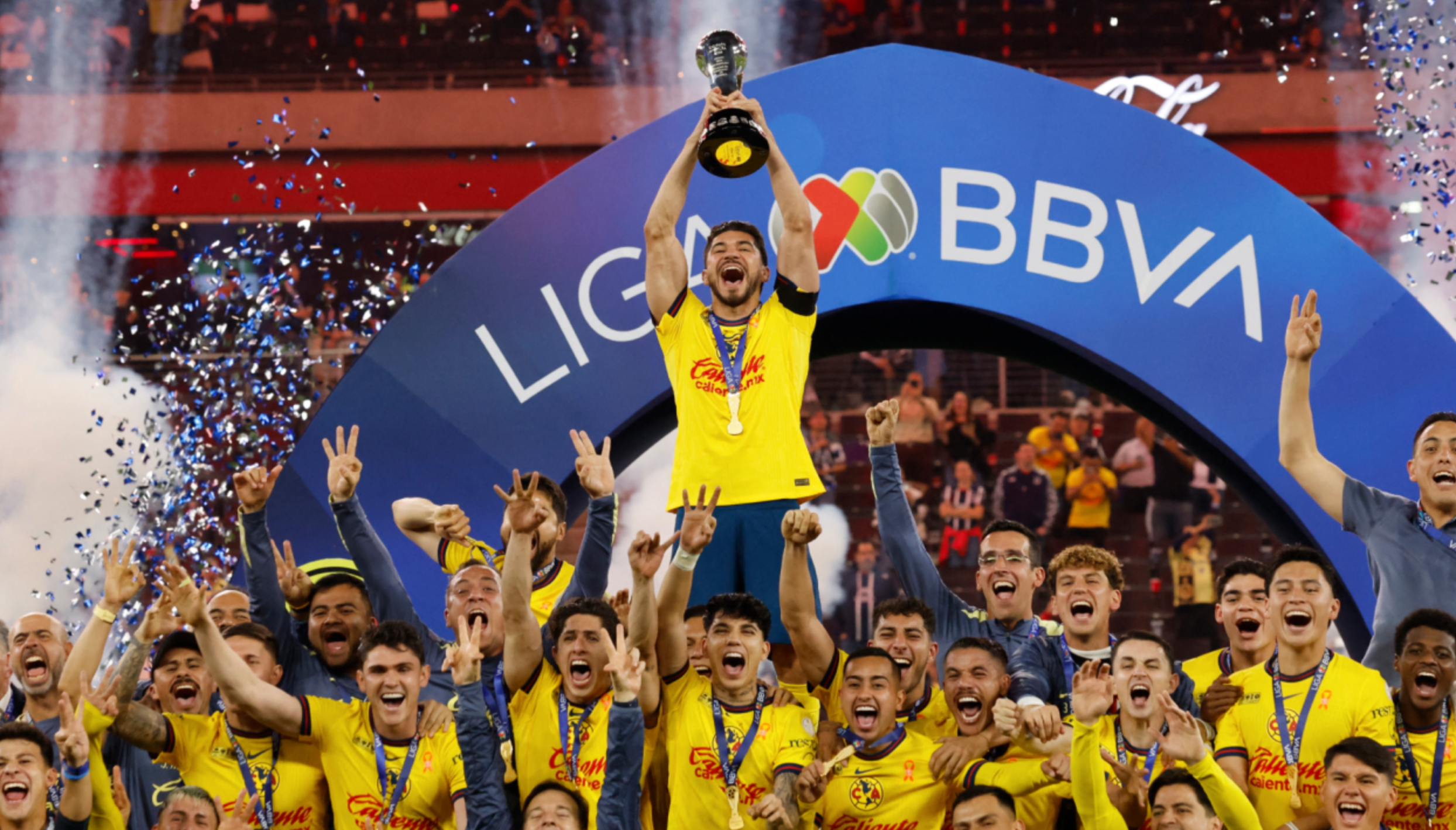 América se consagra campeón del torneo Apertura 2024